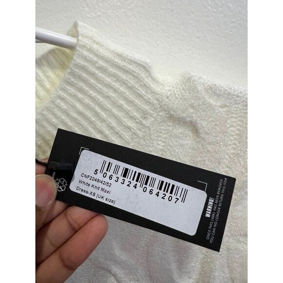 PLT NWT Women Knit Minimalist Maxi Knit Sweater Dress Comfy Old Money Fall Chic - Picture 9 of 12